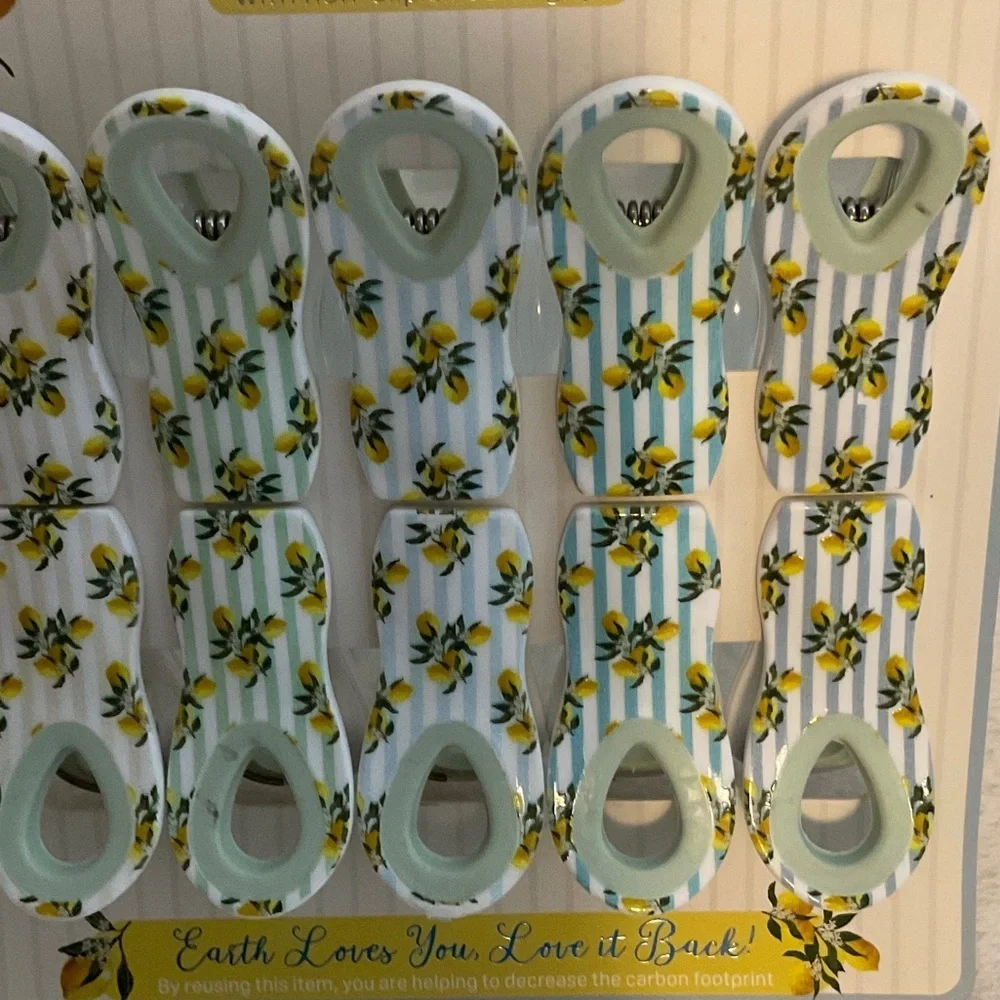 Bag Clips - Lemon Design